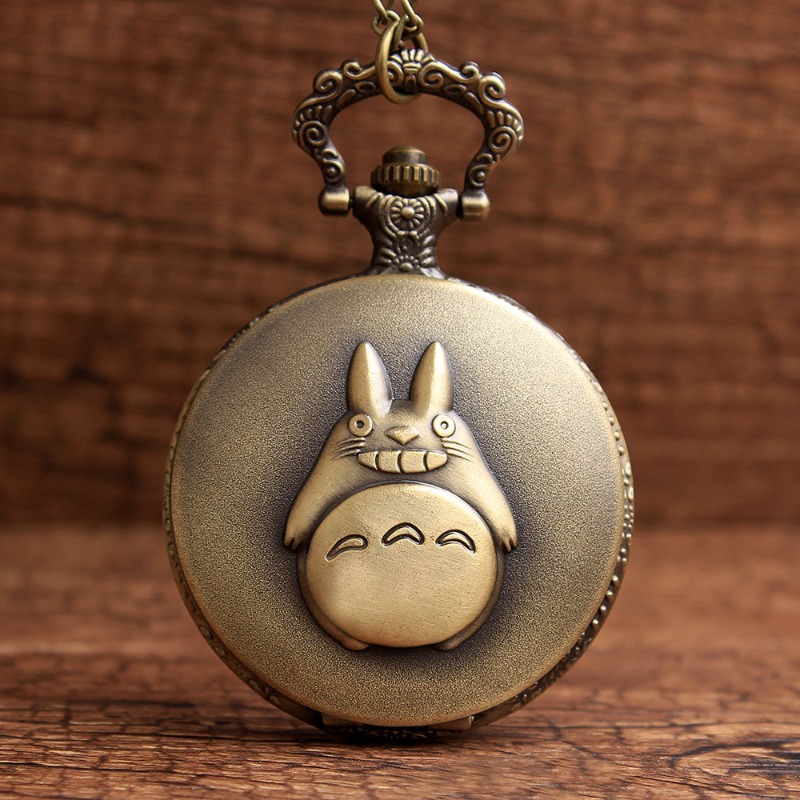 Vintage Pocket Watch - Reloj de Bolsillo de Cuarzo con