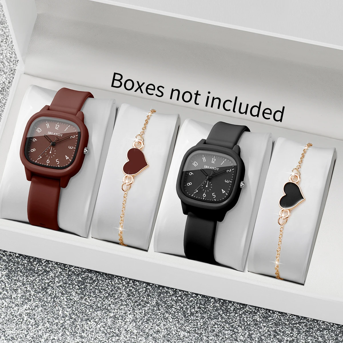 Jewelry Watches For Women - Juego de 4 relojes de cuarzo