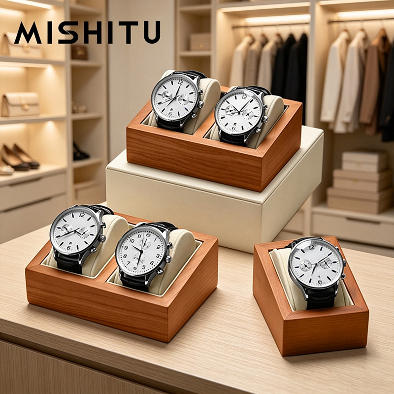 Jewelry Organizer Watches - MISHITU Caja de Almacenamiento de Relojes