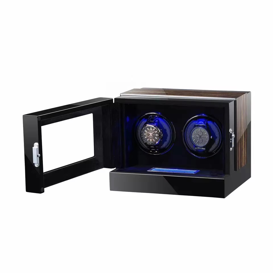 Automatic Watch Winder - Estuche protector de lujo para 2