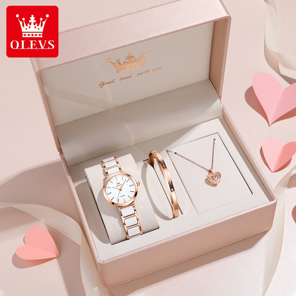 Jewelry Watches For Women - OLEVS Reloj de mujer 5877 Reloj