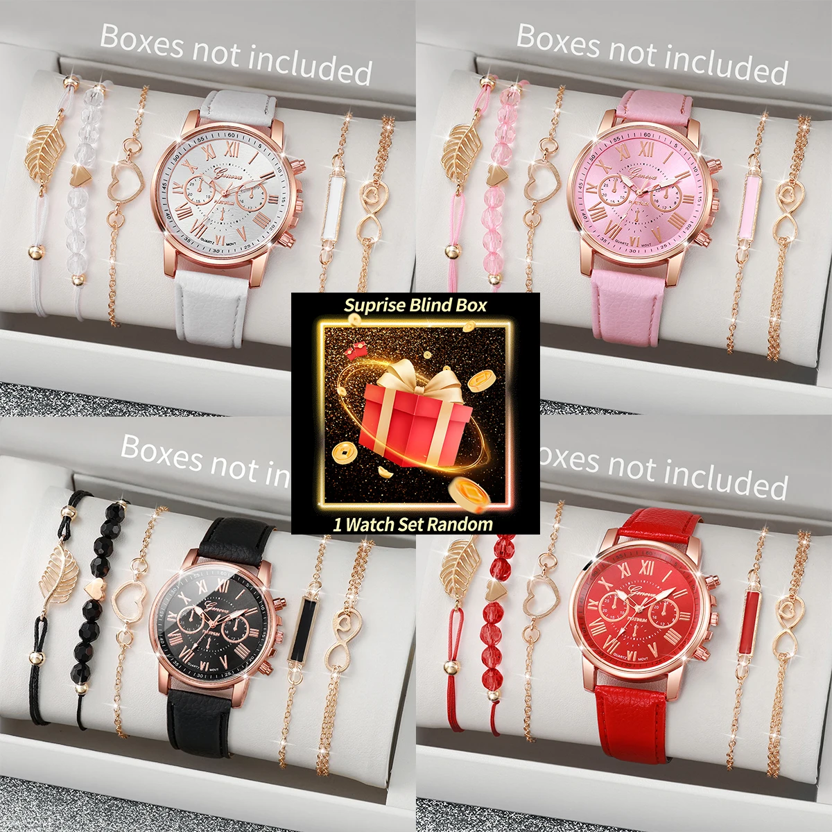 Jewelry Watches For Women - Caja Sorpresa con Reloj de Mujer,