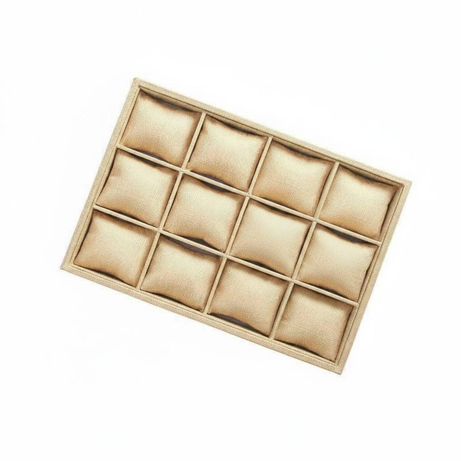 Jewelry Organizer Watches - Soporte de tela para joyas, bandeja