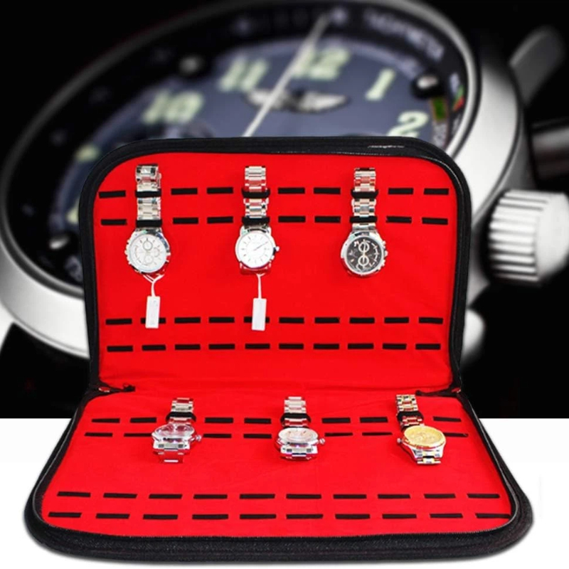 Jewelry Organizer Watches - Bolsa de almacenamiento para relojes con