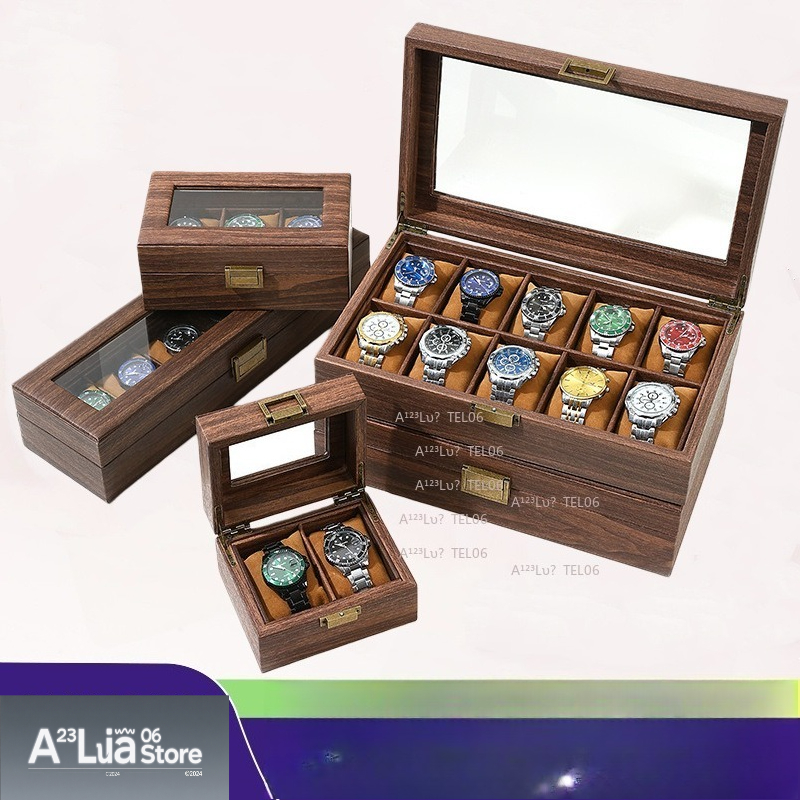 Jewelry Organizer Watches - Caja de Reloj de Cuero PU