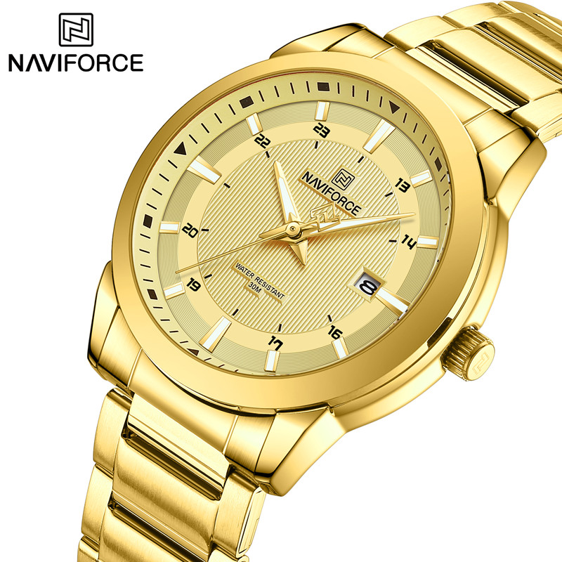Jewelry Inspired Watches - NAVIFORCE-relojes para hombre con correa de