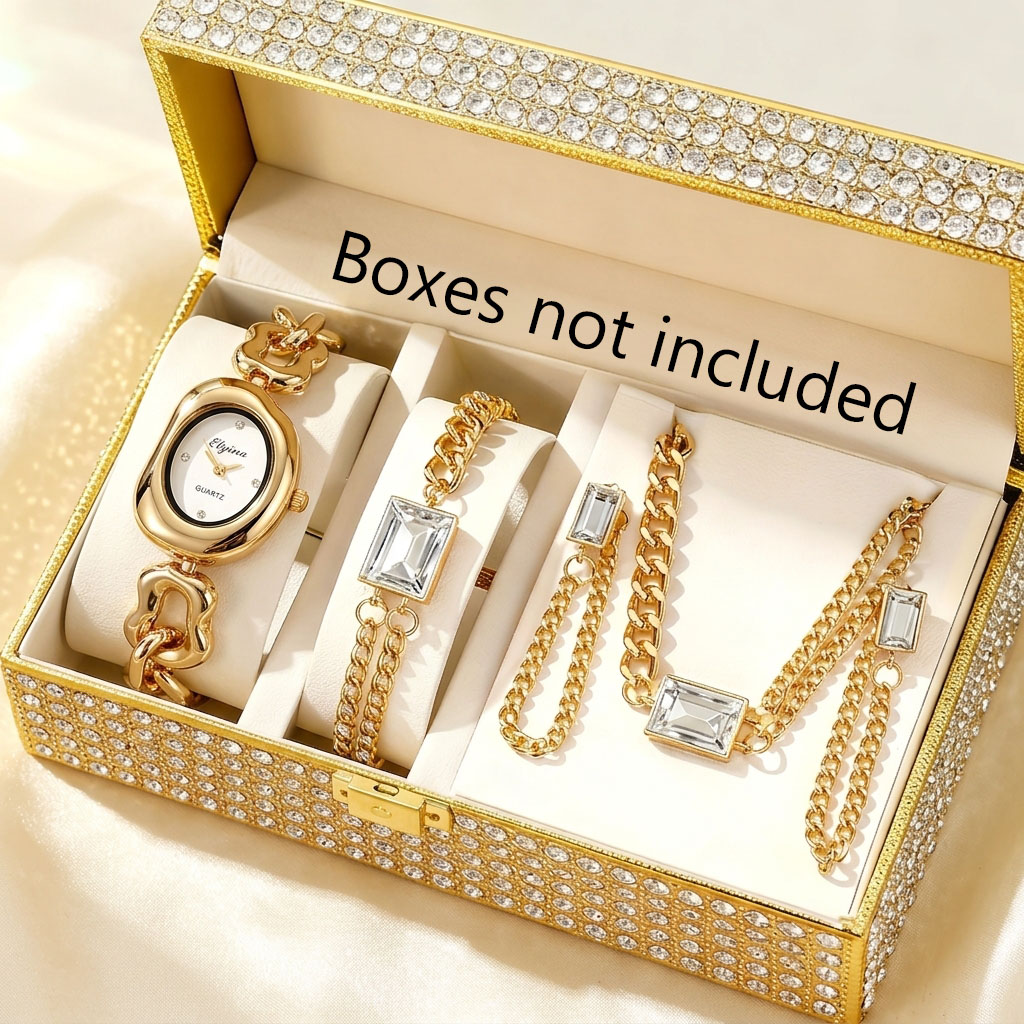 Jewelry Watch Making - Juego de 5 relojes de cuarzo