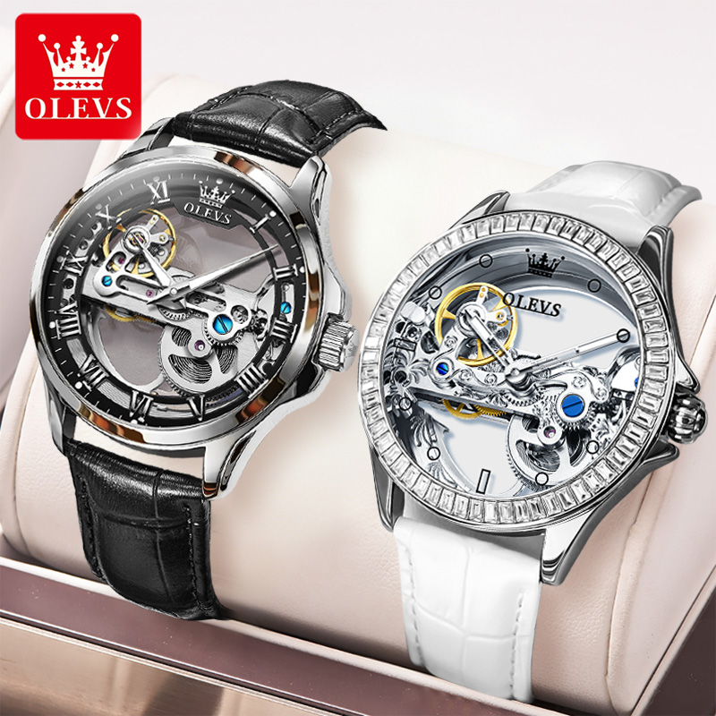 OLEVS-relojes de pareja origin - Automatic Watch Winder reseña y precio