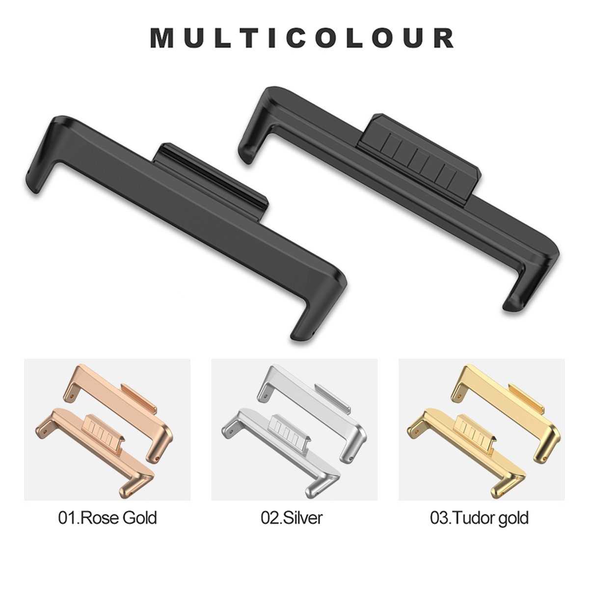 1 Par de Conectores Metálicos  - Jewelry Stores Watches reseña y precio
