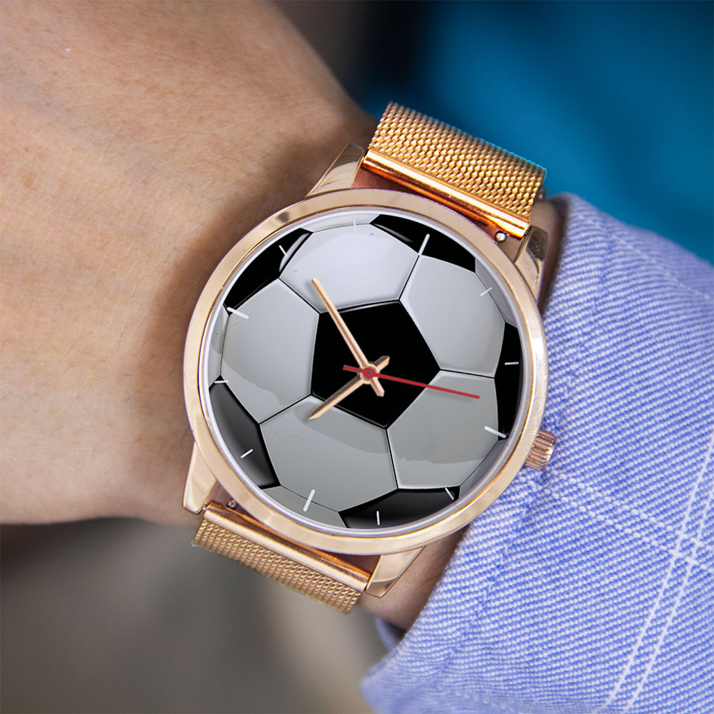 Fútbol Diseño de fútbol Fans P - Jewelry Watches For Women reseña y precio