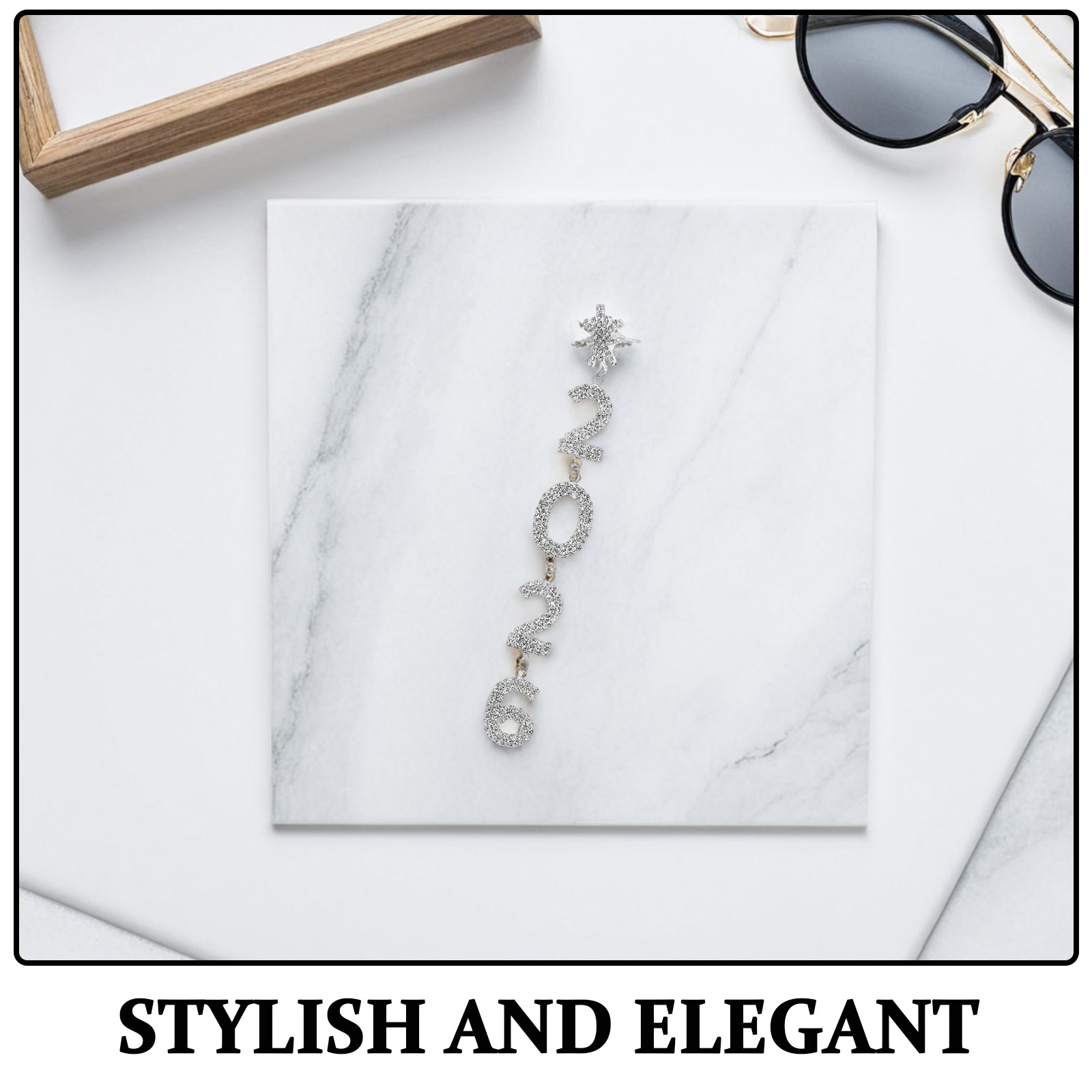 1 par de pendientes colgantes  - Eve Jewelry & Watches Distribuidor Oficial Rolex reseña y precio
