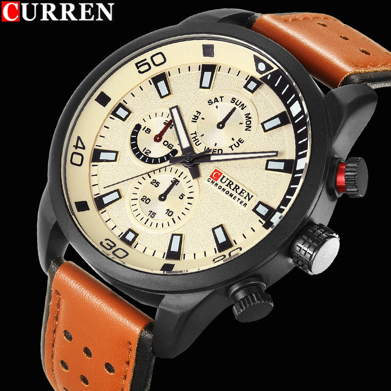 CURREN-reloj de lujo para homb - Jewelry Inspired Watches reseña y precio