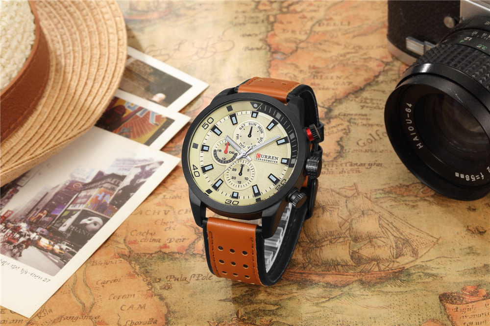 CURREN-reloj de lujo para homb - Jewelry Inspired Watches reseña y precio