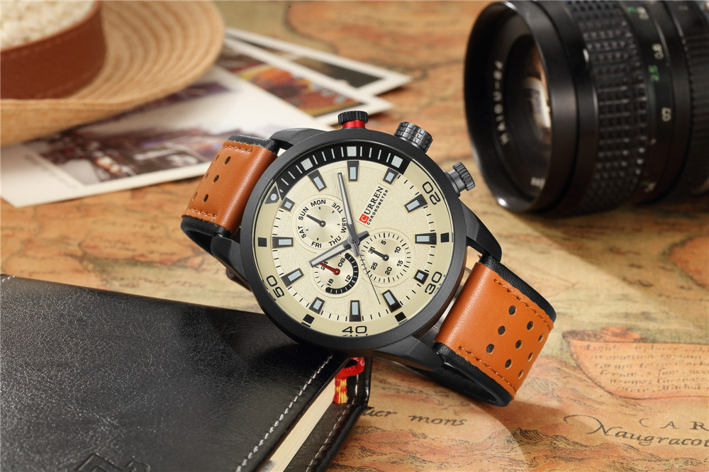 CURREN-reloj de lujo para homb - Jewelry Inspired Watches reseña y precio
