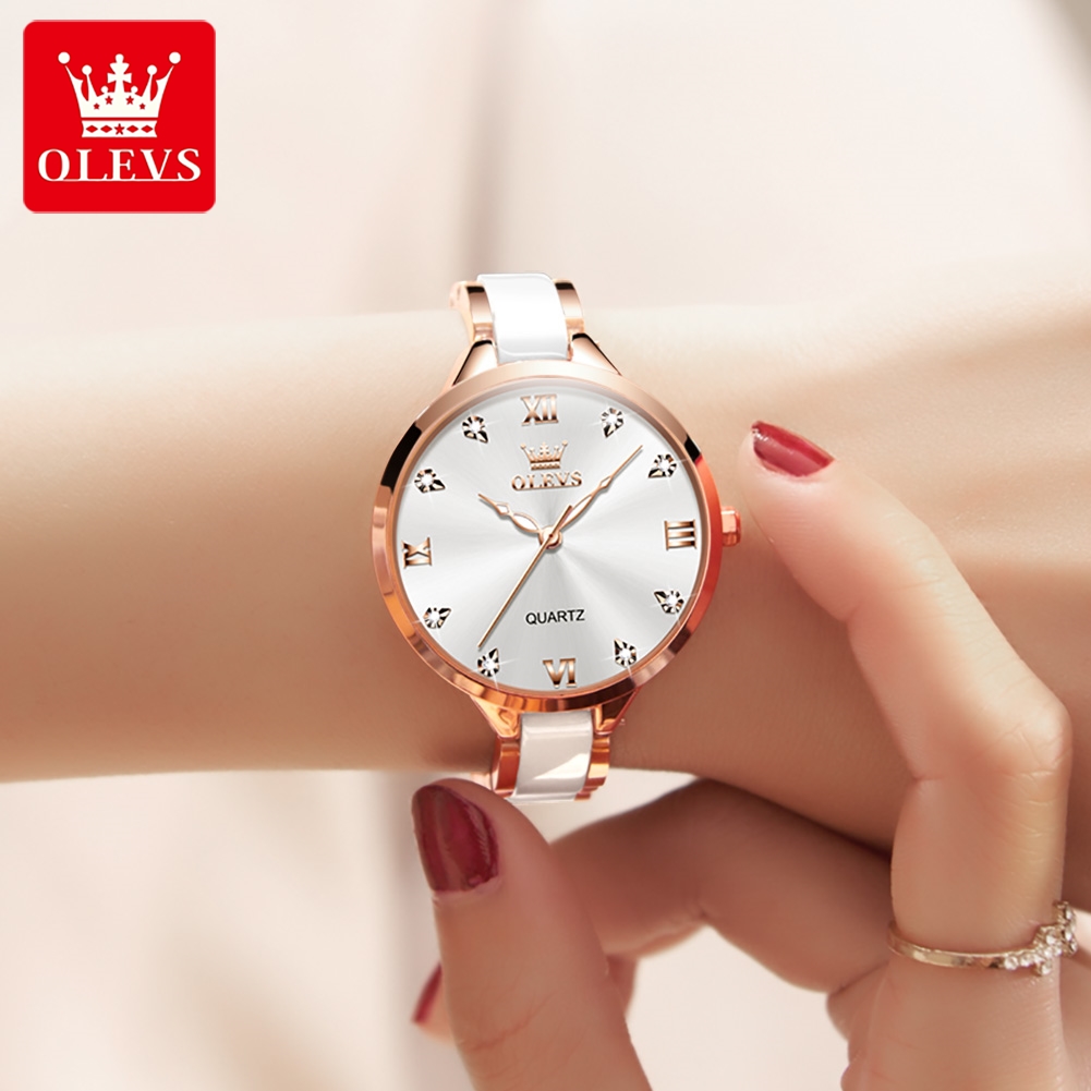 OLEVS 5872 relojes de pulsera  - Jewelry Watches For Women reseña y precio