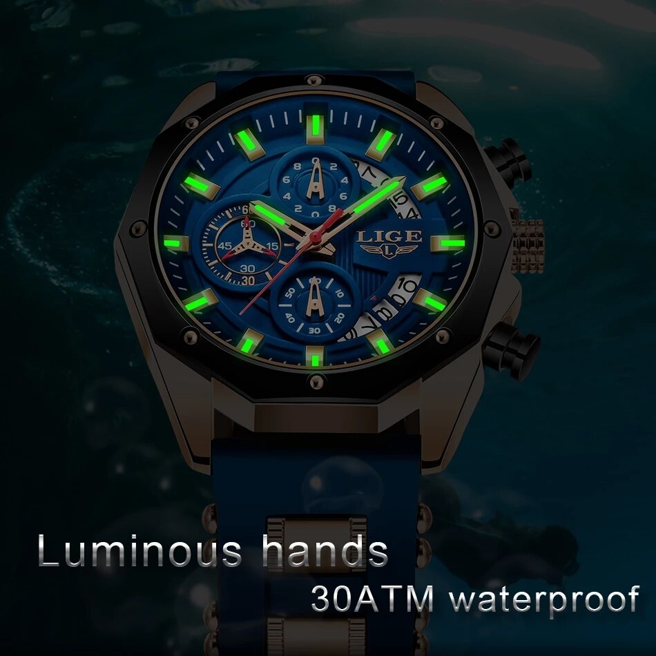 Relojes LIGE a la moda para ho - Jewelry Inspired Watches reseña y precio