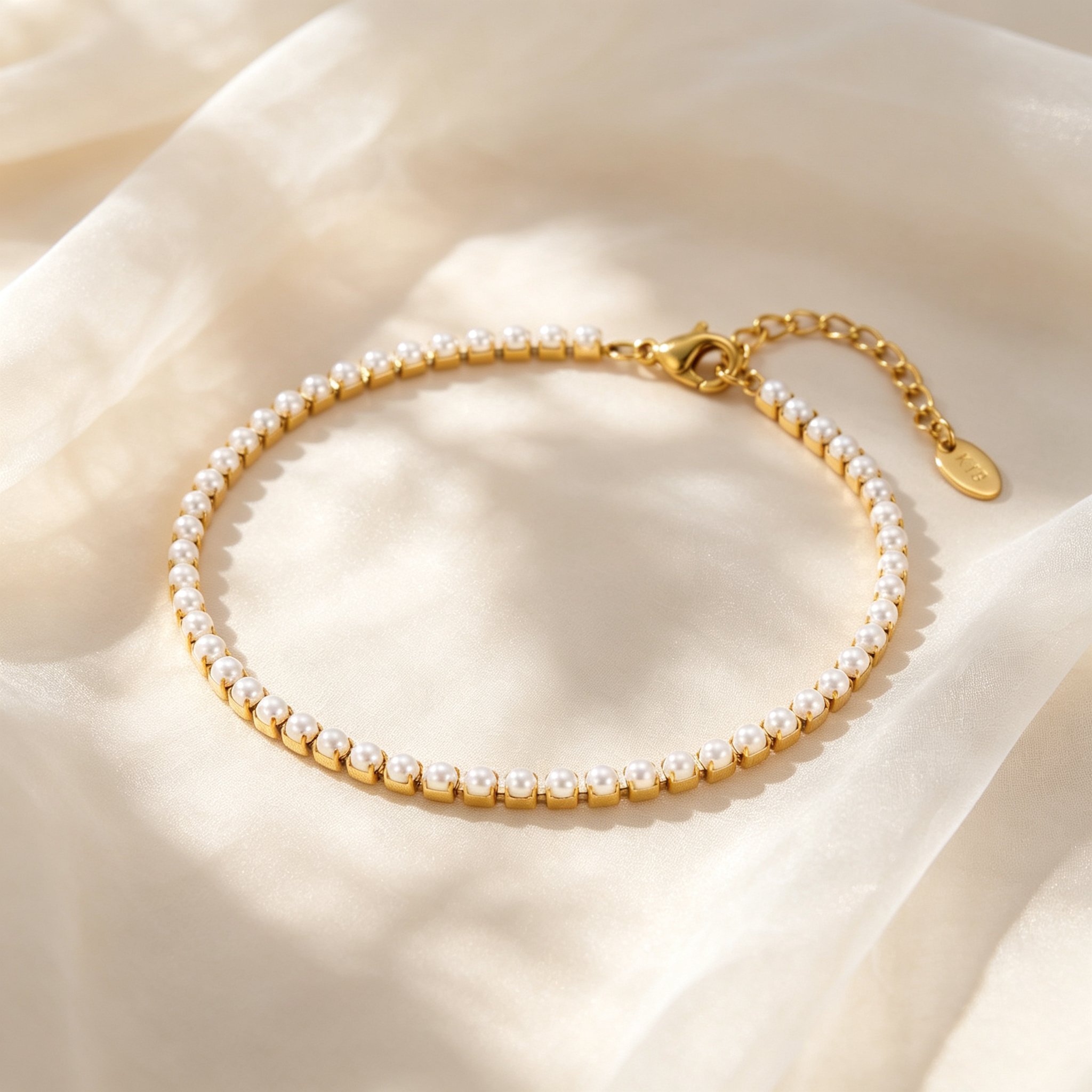 Elegante Tobillera de Perlas d - Jc Jewelry & Watches Reviews reseña y precio