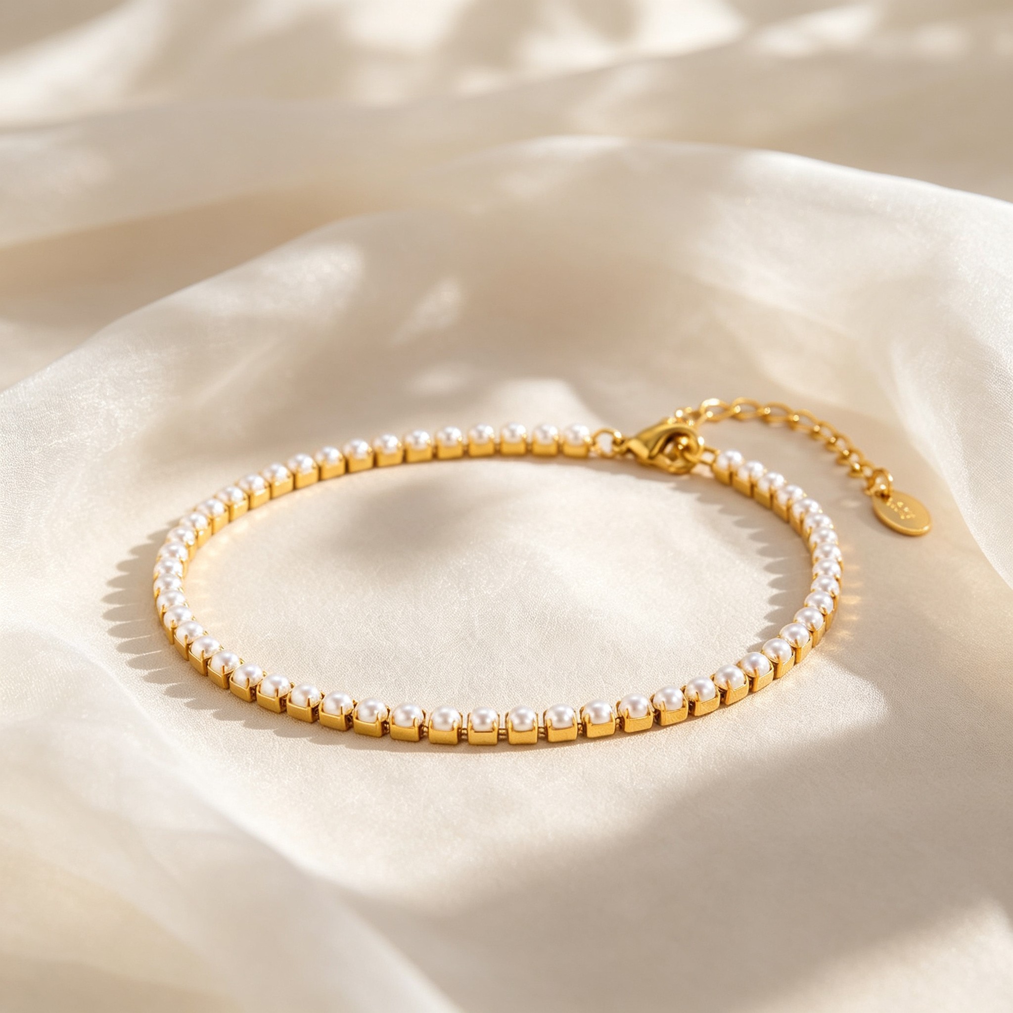 Elegante Tobillera de Perlas d - Jc Jewelry & Watches Reviews reseña y precio