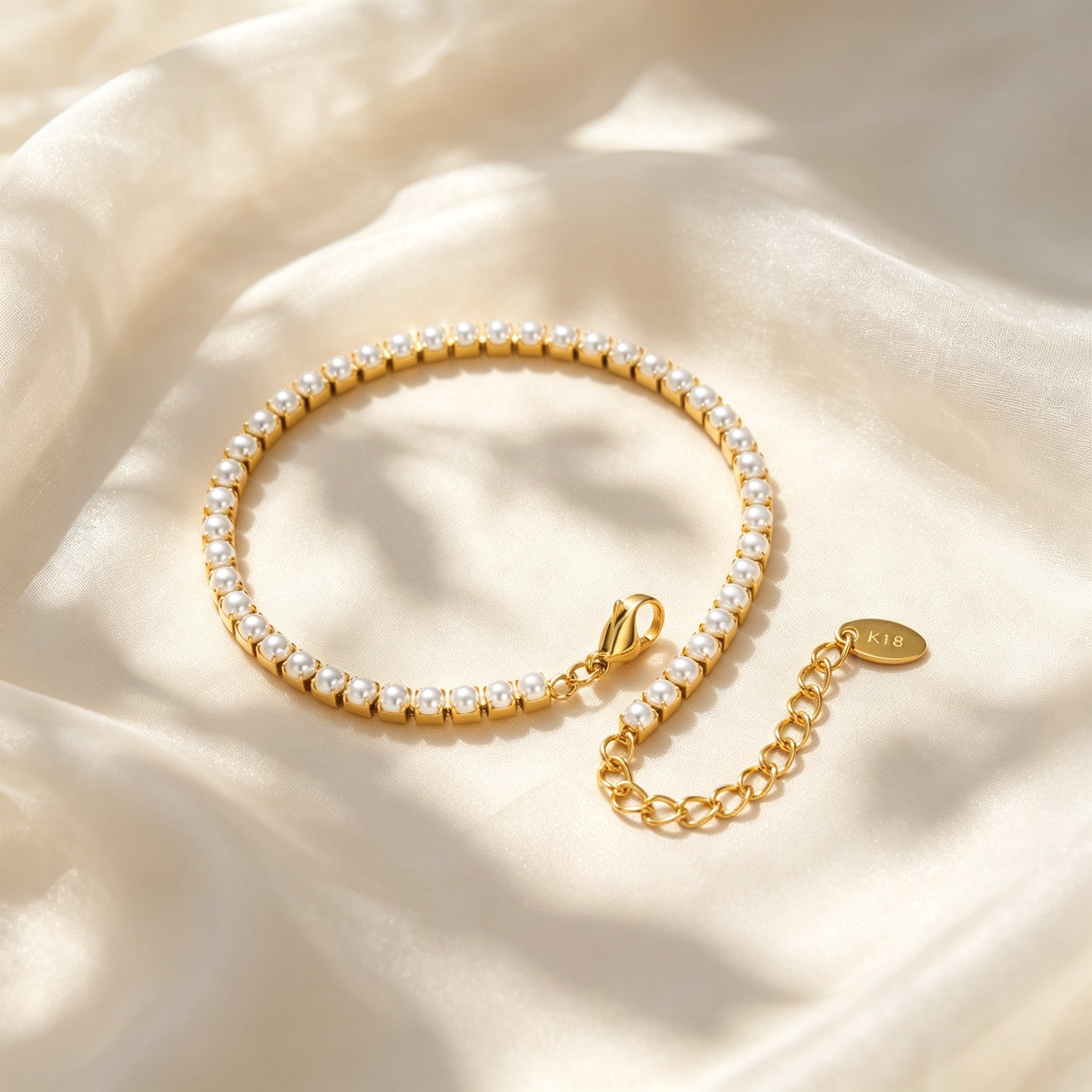 Elegante Tobillera de Perlas d - Jc Jewelry & Watches Reviews reseña y precio