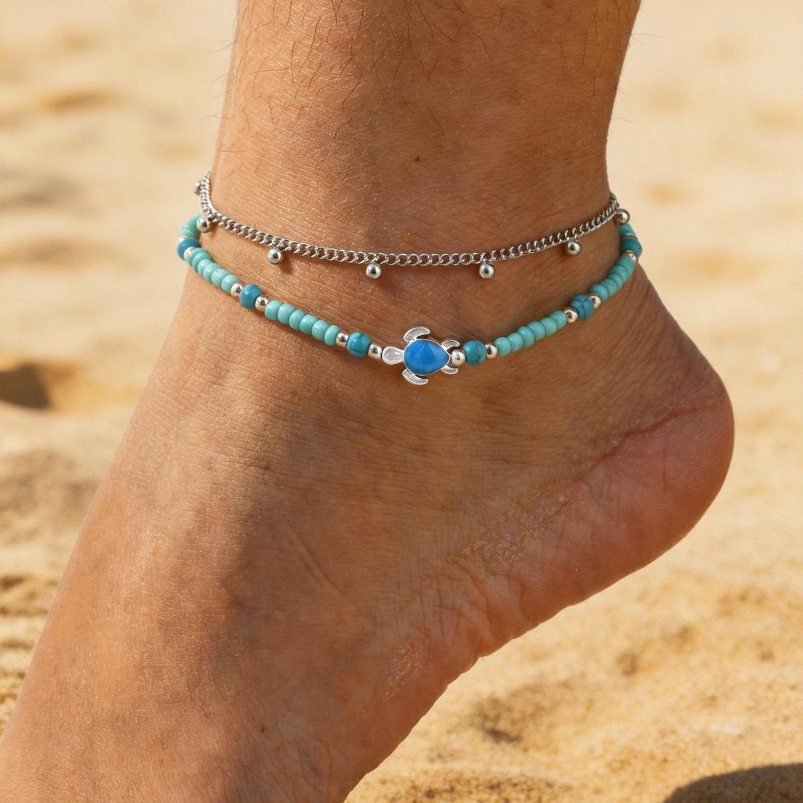 Conjunto de Tobilleras de Acer - Jc Jewelry & Watches Reviews reseña y precio