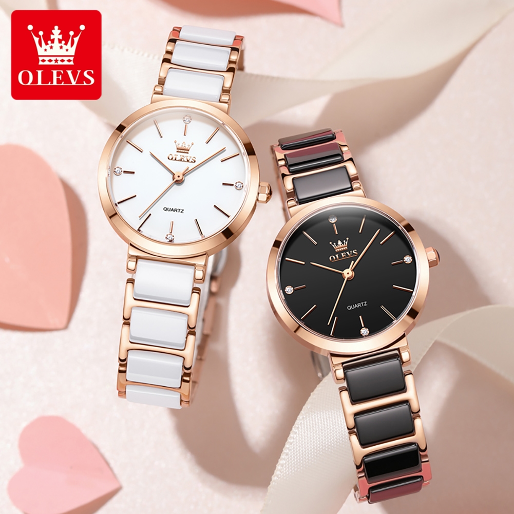 OLEVS Reloj de mujer 5877 Relo - Jewelry Watches For Women reseña y precio