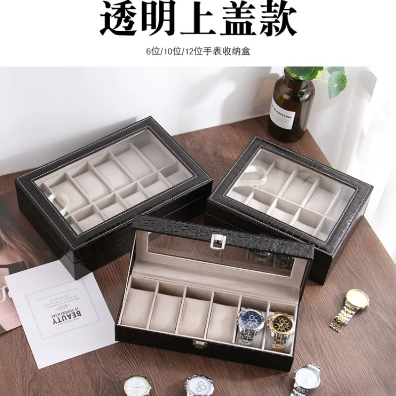 Caja de Almacenamiento de Relo - Jewelry Organizer Watches reseña y precio