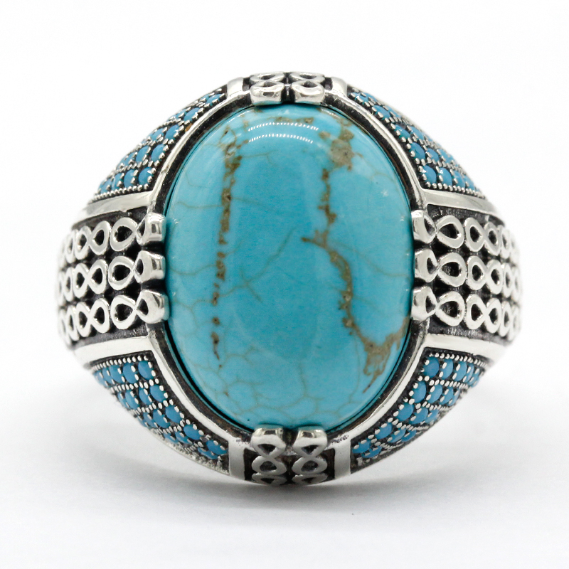 Anillo de piedra turquesa Natu - Turquoise Stone Ring reseña y precio