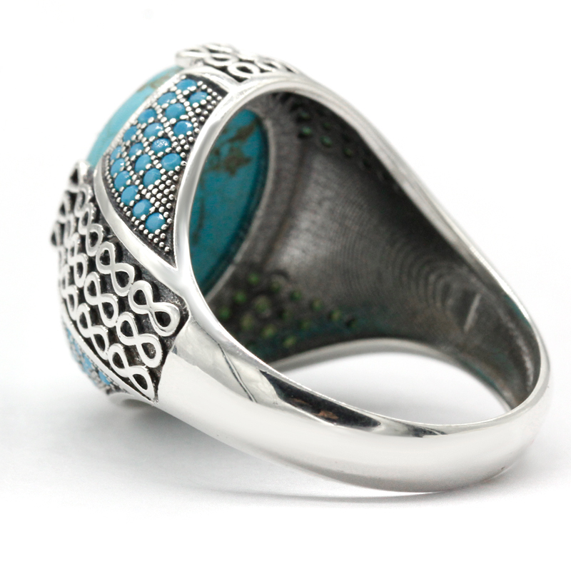 Anillo de piedra turquesa Natu - Turquoise Stone Ring reseña y precio