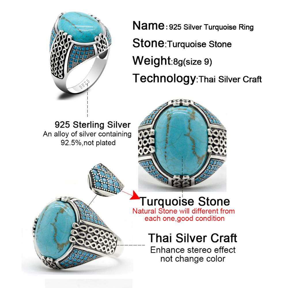 Anillo de piedra turquesa Natu - Turquoise Stone Ring reseña y precio