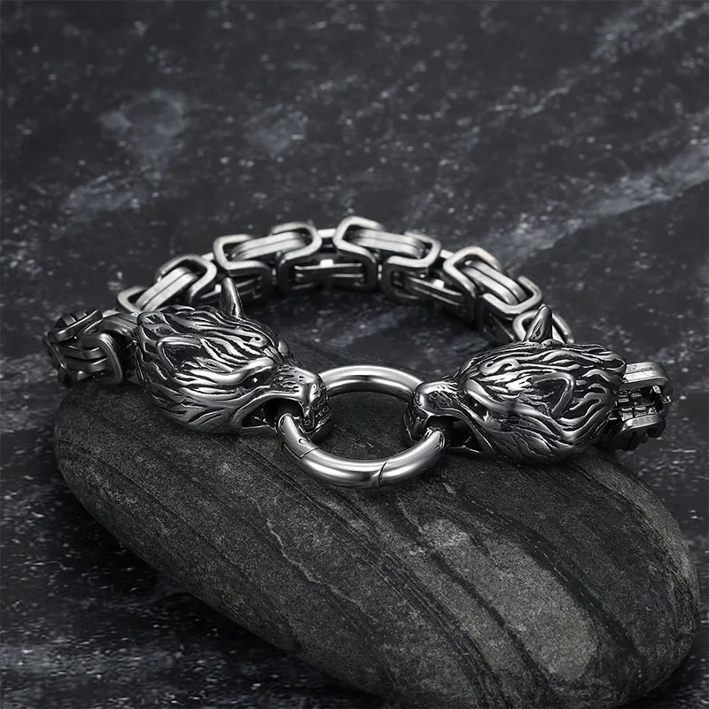 Pulsera de plata de ley S925 c - Wolf Jewelry & Watches Tampa reseña y precio