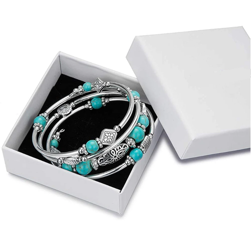 Pulsera de cuentas con piedra  - Turquoise Stone Ring reseña y precio