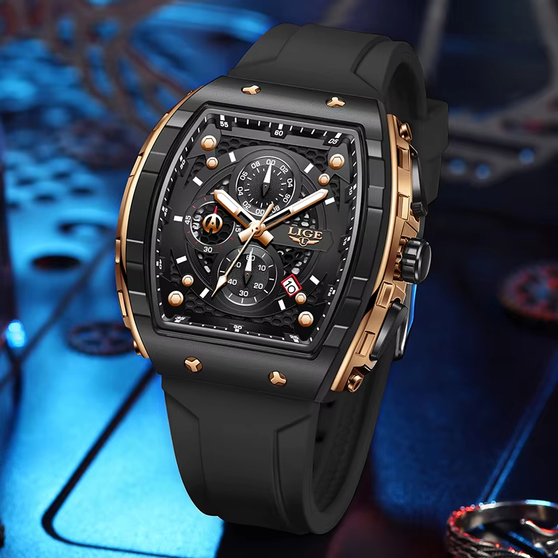 Reloj de Lujo para Hombre LIGE - Jewelry Inspired Watches reseña y precio
