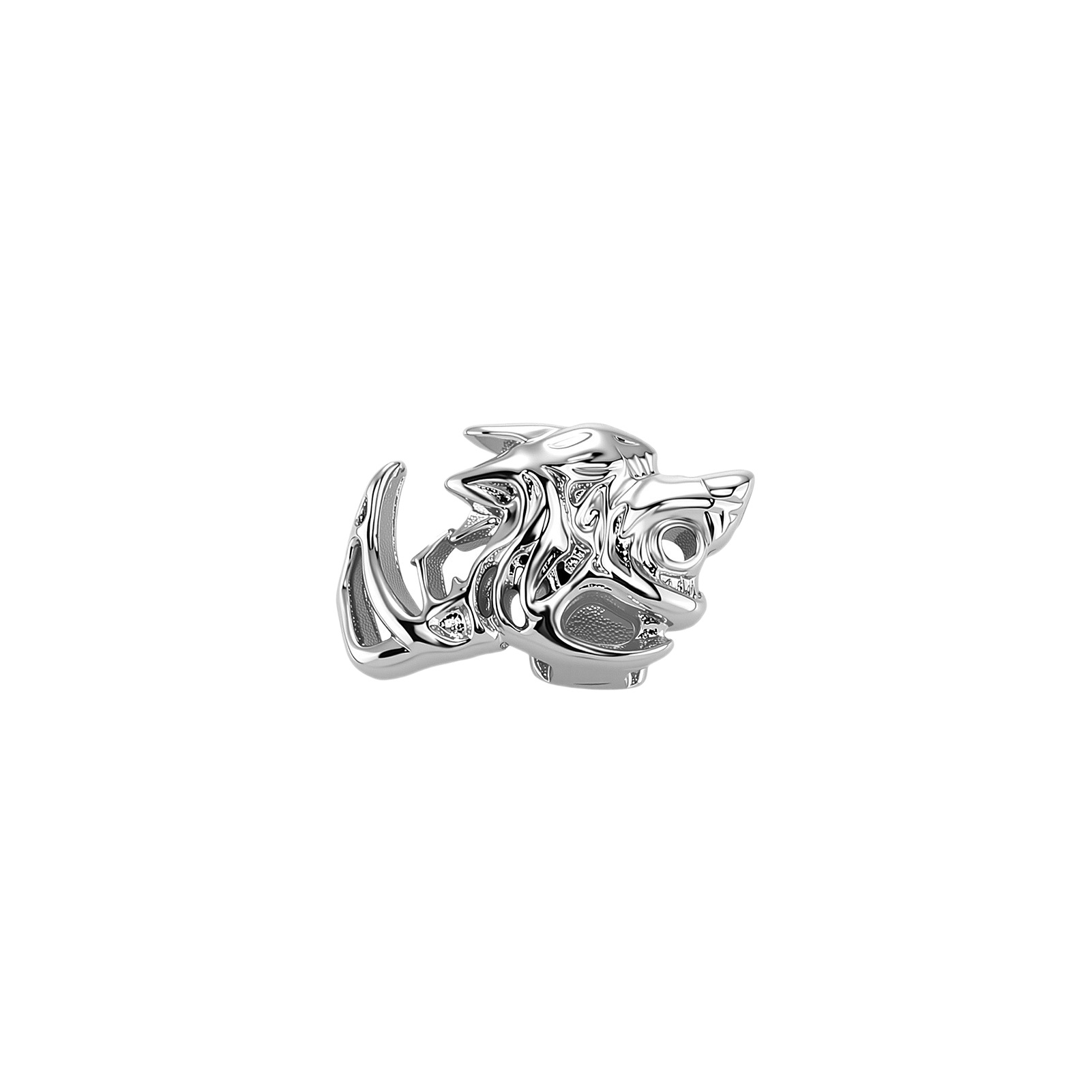 1. Grillz de Doble Diente Esti - Wolf Jewelry & Watches Tampa reseña y precio