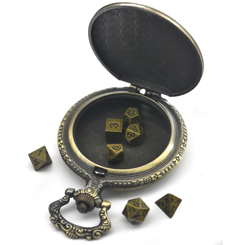 Juego de dados poliédricos ret - Vintage Pocket Watch reseña y precio